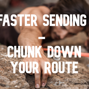 Faster Sending – Chunk Down Your Route